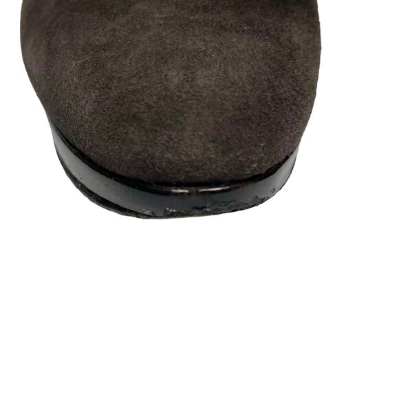 VGUC - Ann Taylor Faux Tortoise Shell Brown Suede Stilettos - Picture 5 of 8